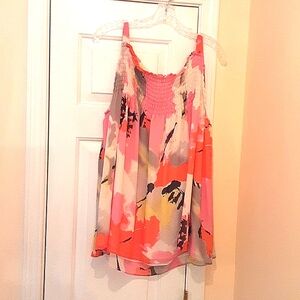Studio J P Multi Colored CamisoleTank Top Size:  XLG